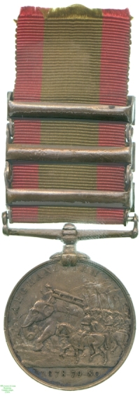 Third Afghan War Medal, 1881