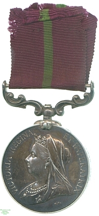 Meritorious Service Medal (New Zealand), 1903
