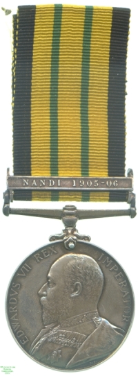 Africa General Service Medal, 1906